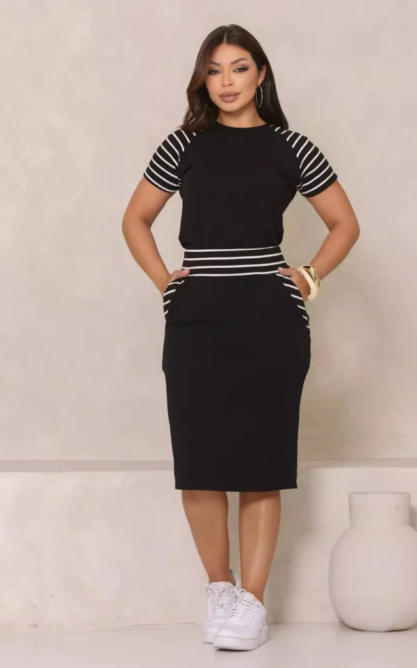 Conjunto moletinho Alicia com bolso
